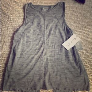 ATHLETA Foothill Heather Tank Grey Small NWT